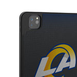 Los Angeles Rams Personalized Linen Tablet Case for Apple iPad
