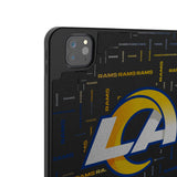 Los Angeles Rams Quadtile Tablet Case for Apple iPad