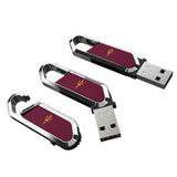 Arizona State University Sun Devils Solid USB 64GB Clip Style Flash Drive