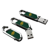 Baylor University Bears Solid USB 64GB Clip Style Flash Drive