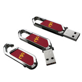University of Southern California Trojans Solid USB 64GB Clip Style Flash Drive