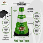 Cincinnati Bengals Zone Cones 4 Pack