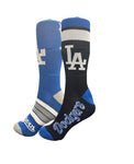 Los Angeles Dodgers Duo 2-PK Socks