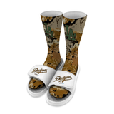 Los Angeles Dodgers RealTree Camo Sock/Slide Bundle