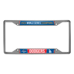 Los Angeles Dodgers 2024 World Series Champions License Plate Frame