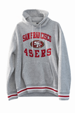 Ultra Game NFL San Francisco 49ers Big Logo Super Soft Hoodie Sweatshirt
