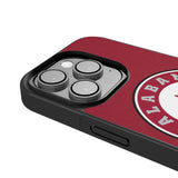 University of Alabama Crimson Tide Personalized Stripe Bump Phone Case for Apple iPhone