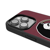Florida State University Seminoles Personalized Stripe Bump Phone Case for Apple iPhone