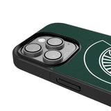 Michigan State University Spartans Personalized Stripe Bump Phone Case for Apple iPhone