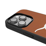 University of Texas Longhorns Personalized Stripe Bump Phone Case for Apple iPhone