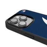 Atlanta Braves Personalized Stripe Bump Phone Case for Apple iPhone