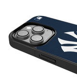 New York Yankees Personalized Stripe Bump Phone Case for Apple iPhone
