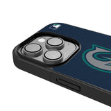 Seattle Mariners Personalized Stripe Bump Phone Case for Apple iPhone