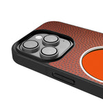 Cleveland Browns Personalized Football Bump Phone Case for Apple iPhone