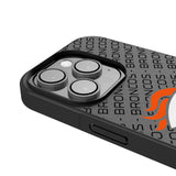 Denver Broncos Personalized Tilt Bump Phone Case for Apple iPhone