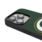 Green Bay Packers Personalized Stripe Bump Phone Case for Apple iPhone
