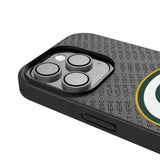 Green Bay Packers Personalized EndZone Plus Bump Phone Case for Apple iPhone