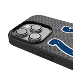 Indianapolis Colts Personalized EndZone Plus Bump Phone Case for Apple iPhone