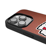 Kansas City Chiefs Personalized Football Bump Phone Case for Apple iPhone