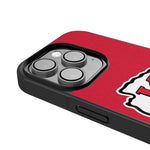 Kansas City Chiefs Personalized Stripe Bump Phone Case for Apple iPhone