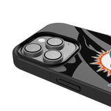 Miami Dolphins Personalized Tilt Bump Phone Case for Apple iPhone