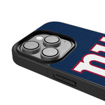 New York Giants Personalized Stripe Bump Phone Case for Apple iPhone