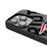New England Patriots Personalized Tilt Bump Phone Case for Apple iPhone