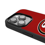 San Francisco 49ers Personalized Stripe Bump Phone Case for Apple iPhone