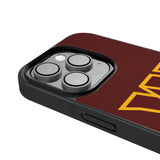 Washington Commanders Personalized Stripe Bump Phone Case for Apple iPhone