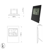 Atlanta Braves Color Block Wall Clock