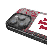 Indiana University Hoosiers Paisley Bling Phone Case