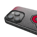Ohio State University Buckeyes Linen Bling Phone Case for Apple iPhone