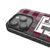 Texas A&M University Aggies Plaid Bling Phone Case