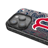 Boston Red Sox Paisley Bling Phone Case-2