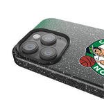 Boston Celtics Linen Bling Phone Case for Apple iPhone