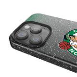 Boston Celtics Linen Bling Phone Case for Apple iPhone