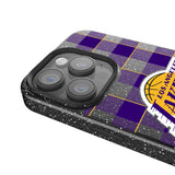 Los Angeles Lakers Plaid Bling Phone Case