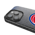Detroit Pistons Linen Bling Phone Case for Apple iPhone