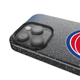Detroit Pistons Linen Bling Phone Case for Apple iPhone