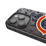 Chicago Bears Paisley Bling Phone Case-2