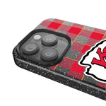 Kansas City Chiefs Plaid Bling Phone Case