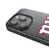 New York Giants Linen Bling Phone Case for Apple iPhone