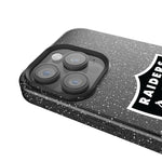 Las Vegas Raiders Linen Bling Phone Case for Apple iPhone