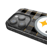 Pittsburgh Steelers Plaid Bling Phone Case