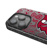 Tampa Bay Buccaneers Paisley Bling Phone Case