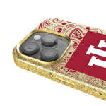 Indiana University Hoosiers Paisley Bling Phone Case
