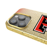 Texas Tech Red Raiders Linen Bling Phone Case for Apple iPhone