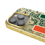 University of Miami Hurricanes Paisley Bling Phone Case