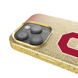 University of Oklahoma Sooners Linen Bling Phone Case for Apple iPhone