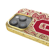 University of Oklahoma Sooners Paisley Bling Phone Case